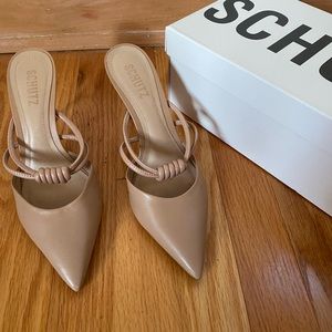 SCHUTZ Women's Lela Mule (not new but with box and bag)